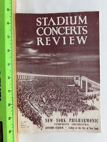 1947 new york philharmonic - 1947,