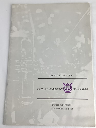 Detroit symphony orchestra - detroit,