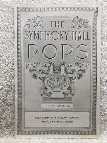 1936 symphony hall - 1936,