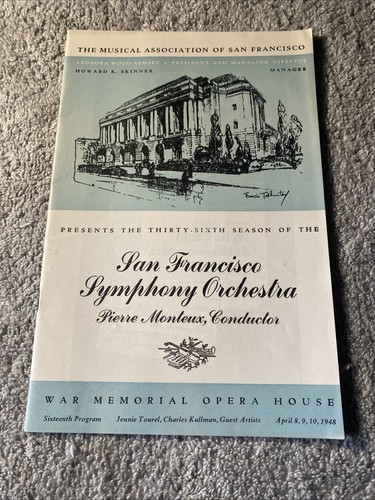 1948 san francisco symphony - 1948,