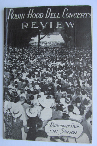 Philadelphia orchestra program - orchestra,