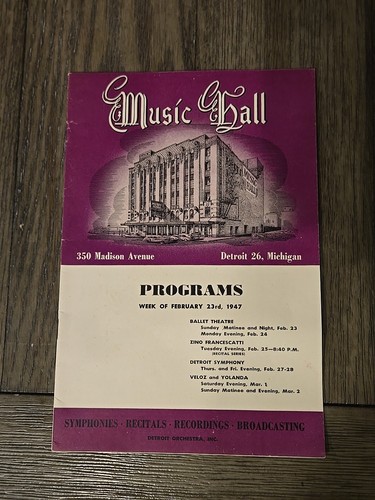 Vtg rare 1947 - rare, music