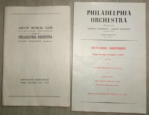 Philadelphia orchestra program - philadelphia,