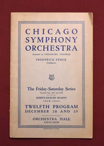 Chicago symphony orchestra - chicago,