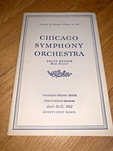 Chicago symphony orchestra - chicago,