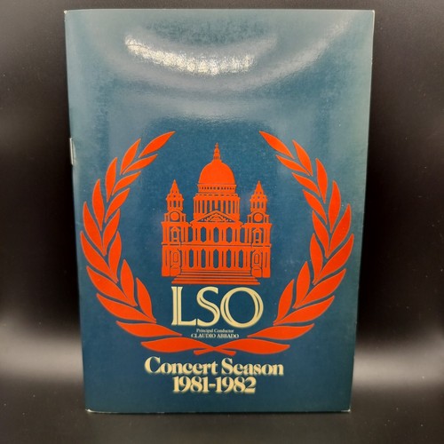 Lso concert season 1981 - concert,