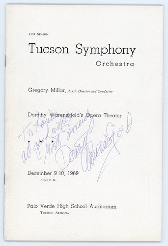 Dorothy warenskjold signed - dorothy,
