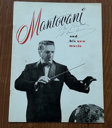 Mantovani autograph tour - mantovani,