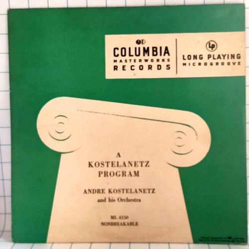 Andre kostelanetz program - kostelanetz,